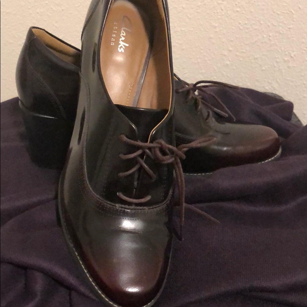 Clarks Women's Heels - Dark Brown